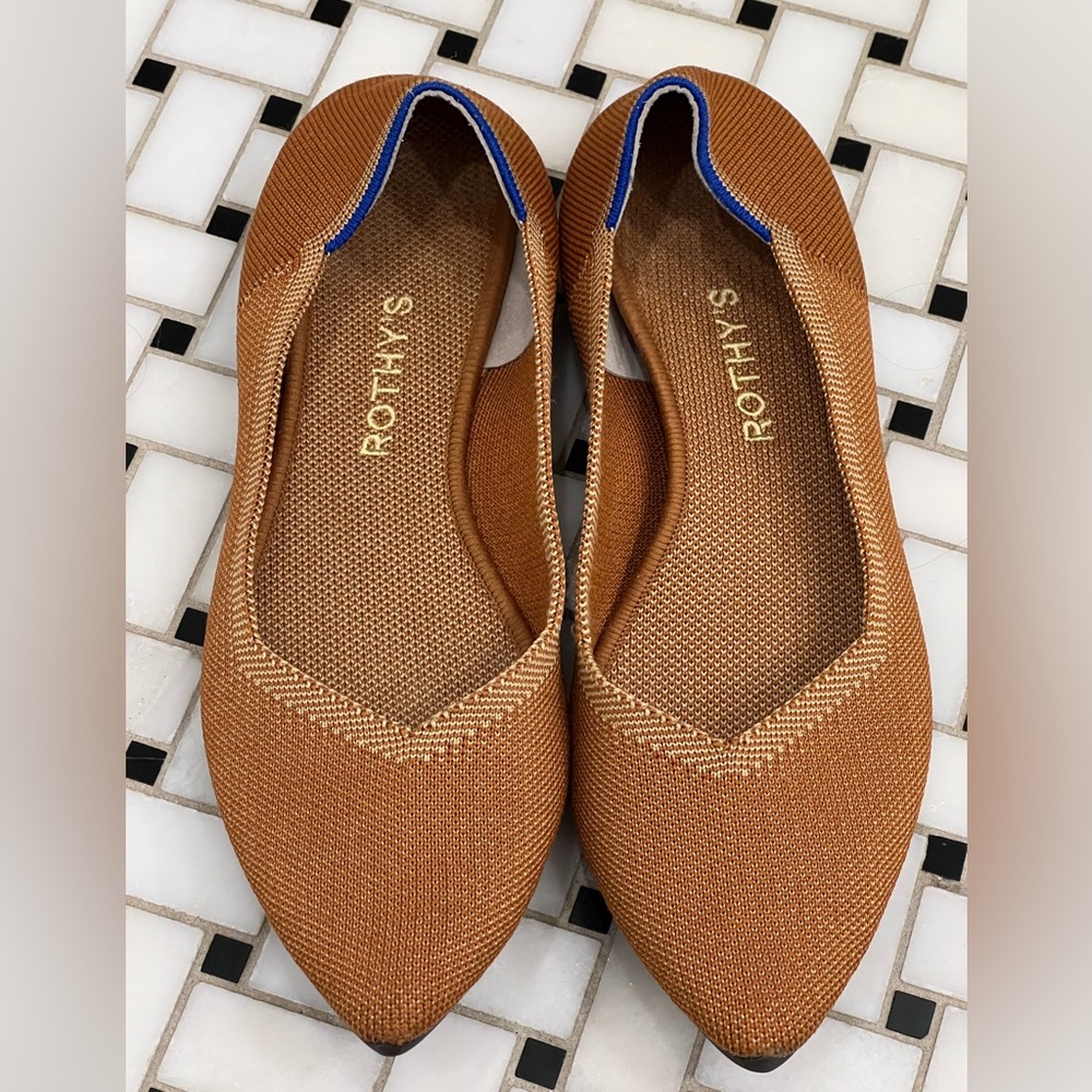 Rothys The Point Flats Sz 10